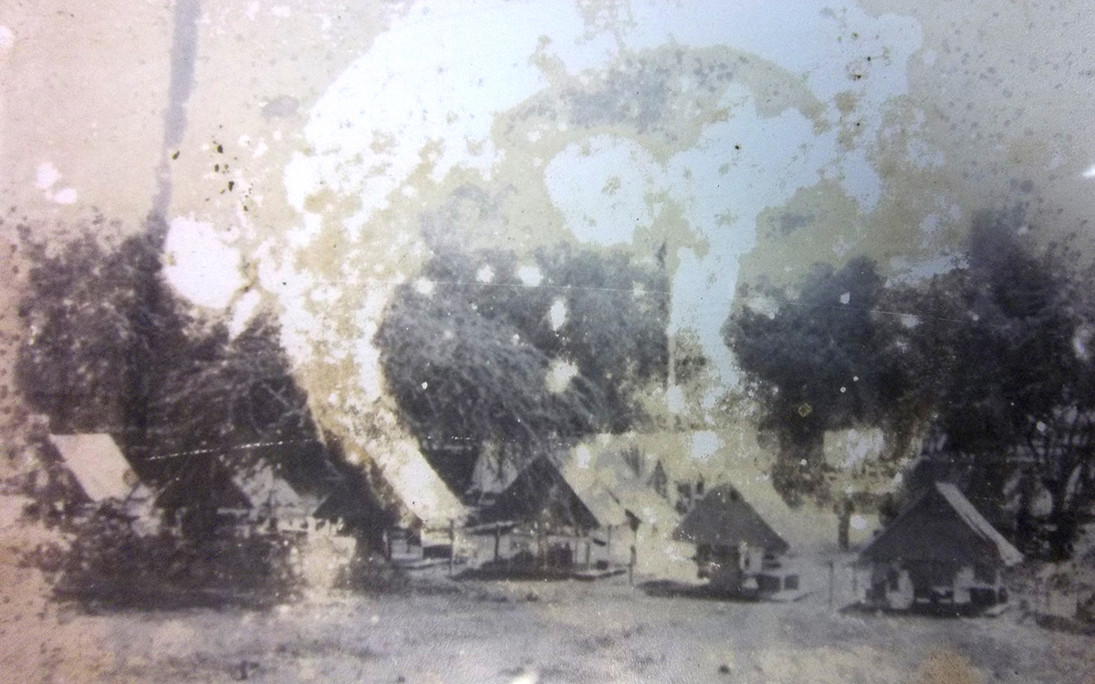Tent camp at Pu‘uloa in 1918.