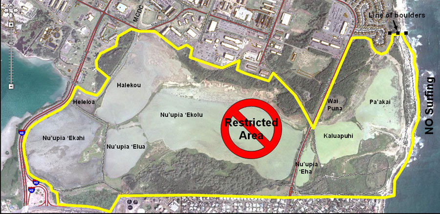 Map of Nu'upia Ponds.