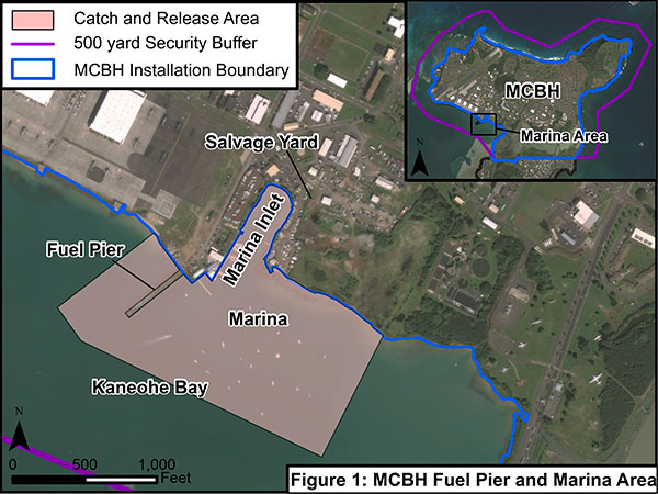 Fuel Pier Marina Area Map