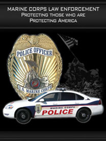 PMO graphic with police car and badge.