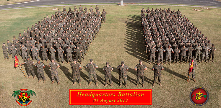Group photo of HQBN personnel.