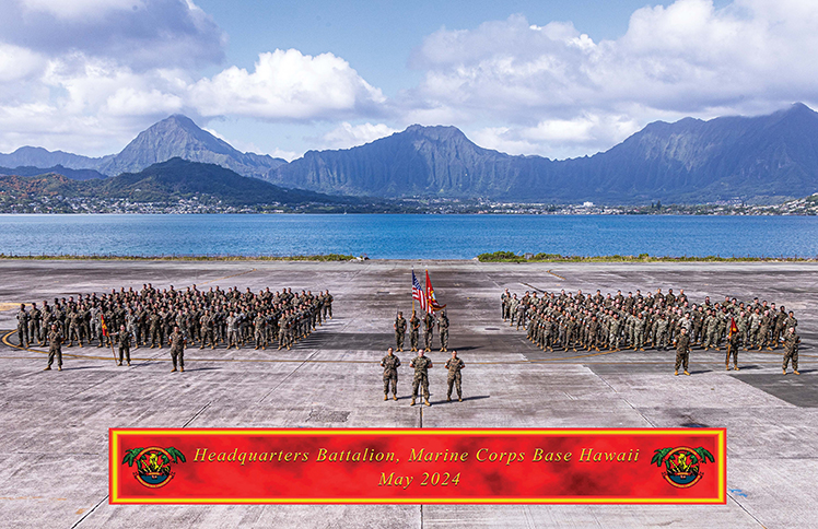 Group photo of HQBN personnel.